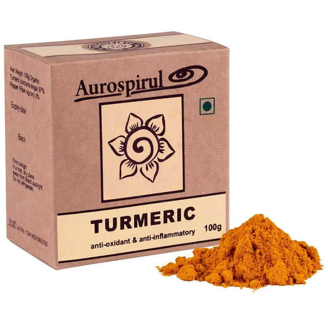 Kurkuma Aurospirul Turmeric w proszku 100 g - Sklep Witaminki.pl