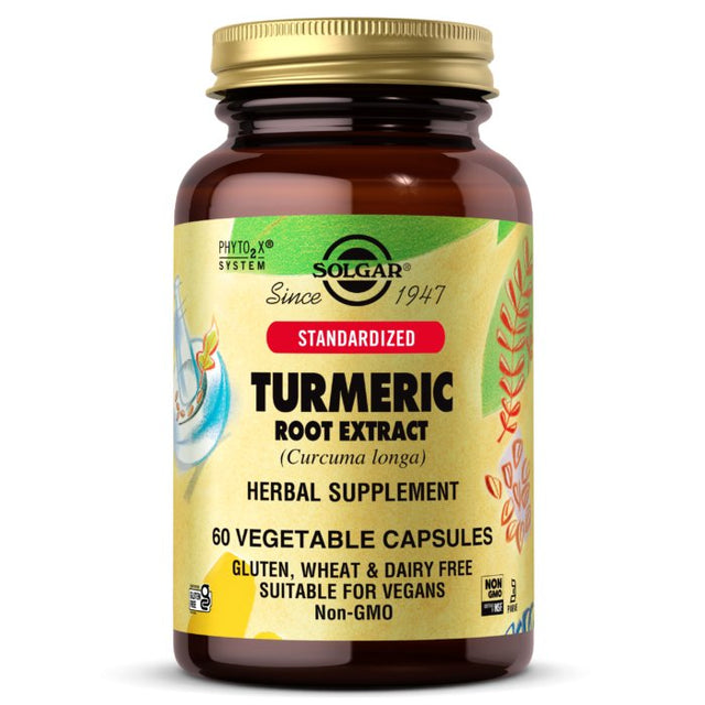 Kurkuma Solgar Turmeric Root Extract 60 caps - Sklep Witaminki.pl