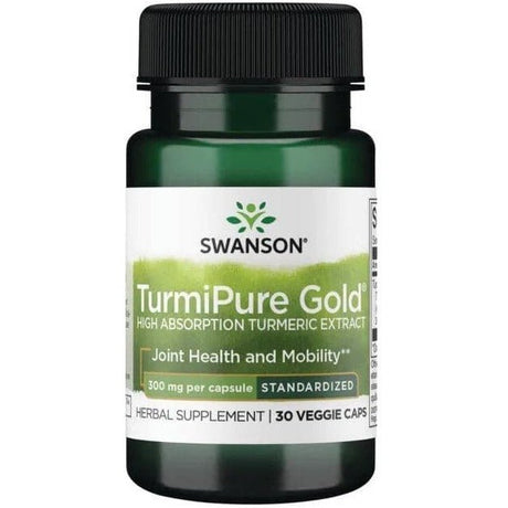 Kurkuma Swanson TurmiPure Gold Turmeric Extract 300 mg 30 vcaps - Sklep Witaminki.pl