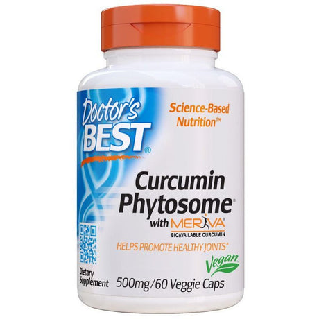 Kurkumina Doctor's BEST Curcumin Phytosome with Meriva 500 mg 60 vcaps - Sklep Witaminki.pl