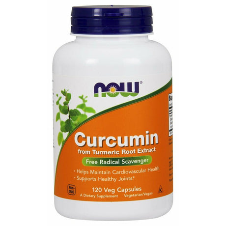 Kurkumina NOW Foods Curcumin 120 vcaps - Sklep Witaminki.pl