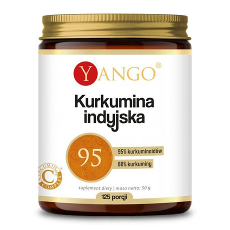 Kurkumina Yango Kurkumina indyjska 50 g - Sklep Witaminki.pl