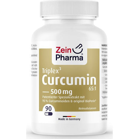 Kurkumina Zein Pharma Curcumin Triplex 500mg 150 caps - Sklep Witaminki.pl