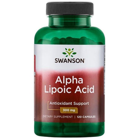 Kwas Alfa Liponowy Swanson Alpha Lipoic Acid 300 mg 120 caps - Sklep Witaminki.pl