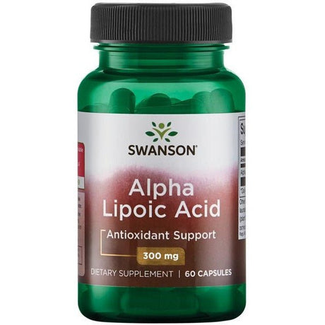 Kwas Alfa Liponowy Swanson Alpha Lipoic Acid 300 mg 60 caps - Sklep Witaminki.pl