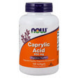 Kwas Kaprylowy NOW Foods Caprylic Acid 600 mg 100 softgels - Sklep Witaminki.pl