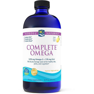 Kwasy Omega 3-6-9 Nordic Naturals Complete Omega Liquid 473 ml Cytryna - Sklep Witaminki.pl