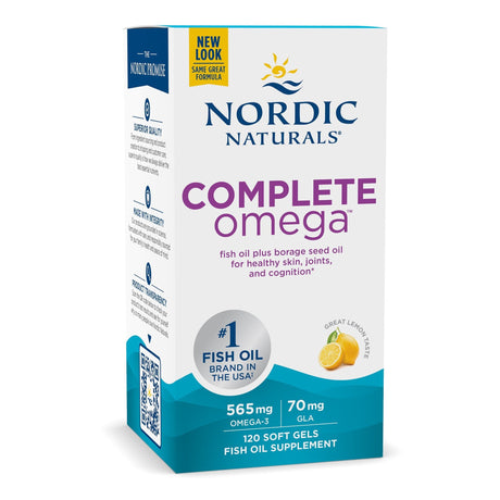 Kwasy Omega 3-6-9 Nordic Naturals Complete Omega Softgels 120 softgels Cytryna - Sklep Witaminki.pl