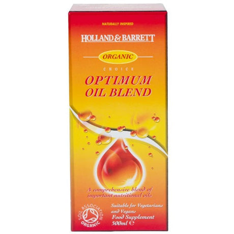 Kwasy Omega 3-6 Holland & Barrett Optimum Oil Blend 500 ml - Sklep Witaminki.pl