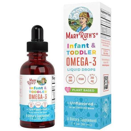 Kwasy Omega-3 dla Niemowląt MaryRuth Organics Infant & Toddler Omega-3 Liquid Drops 30 ml - Sklep Witaminki.pl