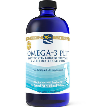 Kwasy Omega-3 dla Psa Nordic Naturals Omega-3 Pet Liquid 473 ml - Sklep Witaminki.pl
