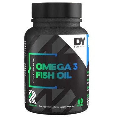 Kwasy Omega-3 Dorian Yates Renew Omega 3 Fish Oil 60 softgels - Sklep Witaminki.pl