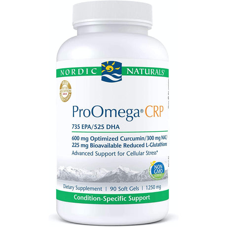 Kwasy Omega-3 Nordic Naturals ProOmega CRP 90 softgels - Sklep Witaminki.pl