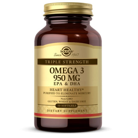 Kwasy Omega-3 Solgar Omega 3 950 mg EPA & DHA 50 softgels - Sklep Witaminki.pl