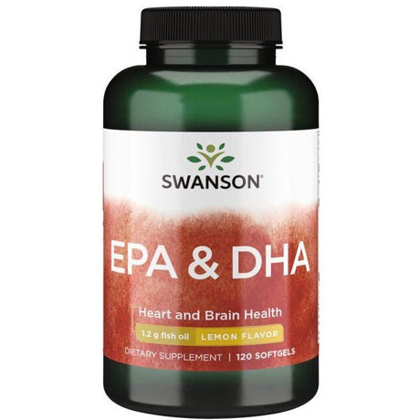 Kwasy Omega-3 Swanson EPA & DHA 120 softgels - Sklep Witaminki.pl