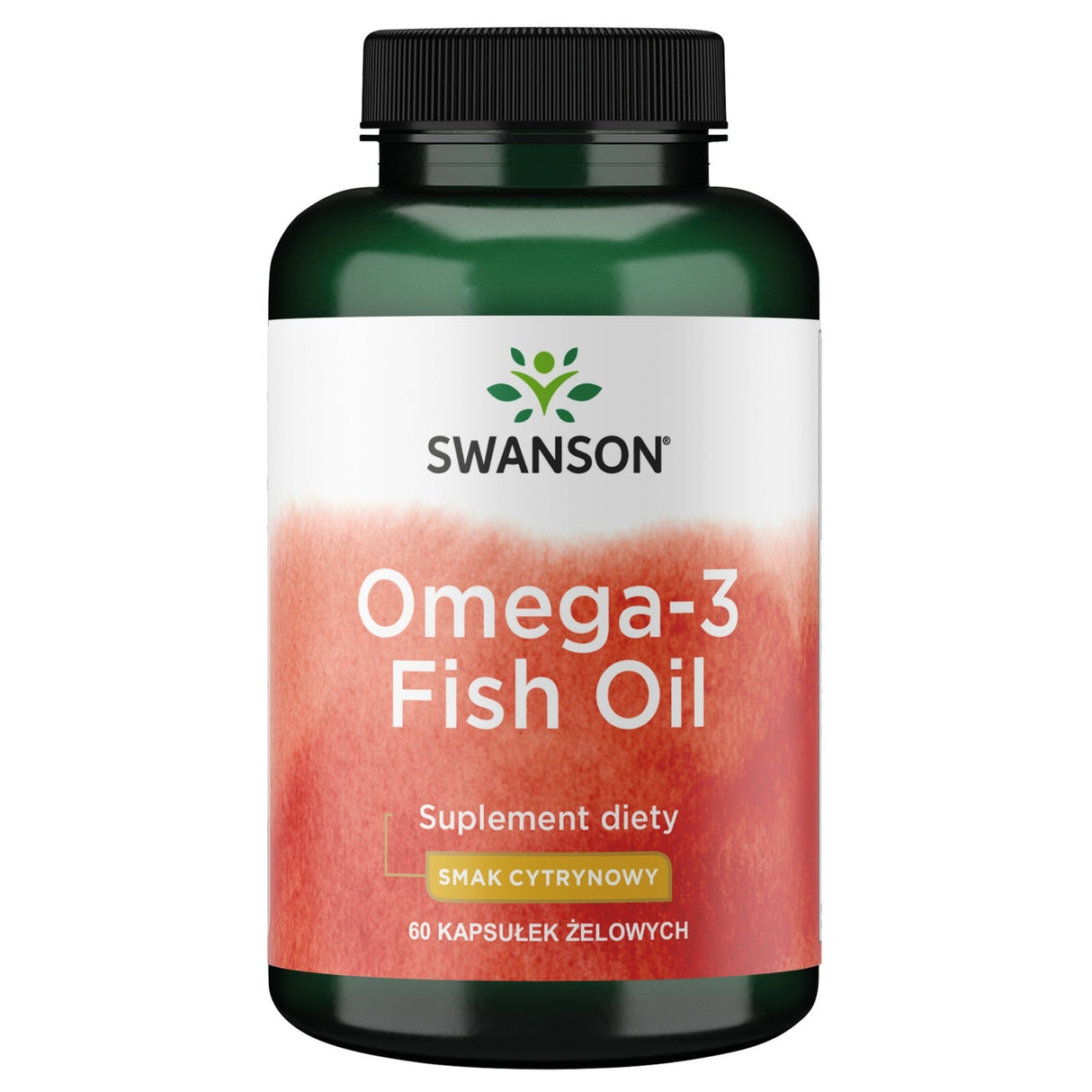 Kwasy Omega-3 Swanson Omega-3 smak cytrynowy 60 caps - Sklep Witaminki.pl