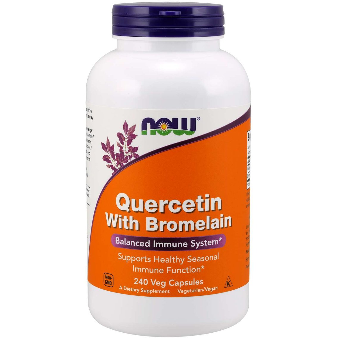Kwercetyna NOW Foods Quercetin with Bromelain 240 vcaps - Sklep Witaminki.pl