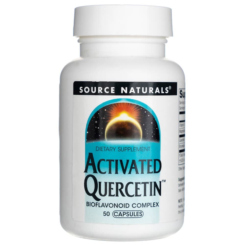 Kwercetyna Source Naturals Activated Quercetin 50 caps - Sklep Witaminki.pl