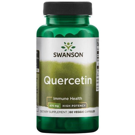Kwercetyna Swanson Quercetin 475 mg High Potency 60 vcaps - Sklep Witaminki.pl