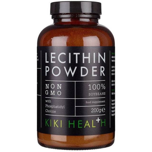 Lecytyna Sojowa KIKI Health Lecithin Powder Non-GMO 200 g - Sklep Witaminki.pl