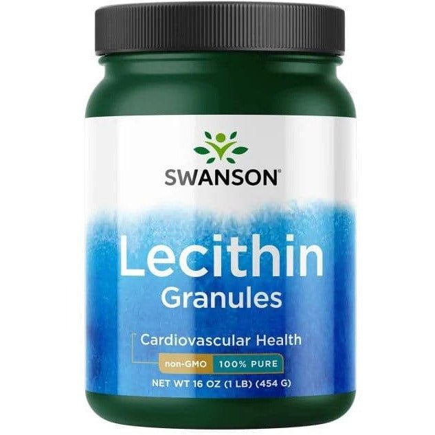 Lecytyna Sojowa Swanson Lecithin Granules 454 g - Sklep Witaminki.pl