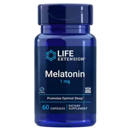 Life Extension Melatonina 1 mg 60 caps - Sklep Witaminki.pl