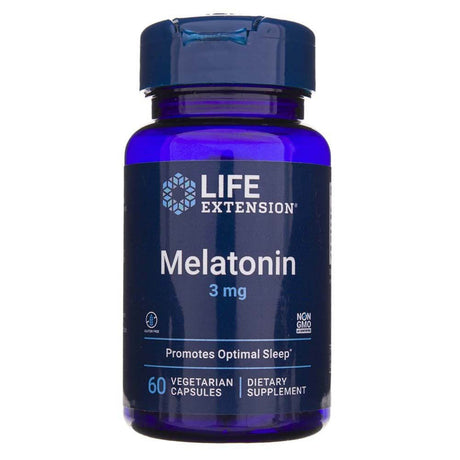 Life Extension Melatonina 3 mg 60 caps - Sklep Witaminki.pl