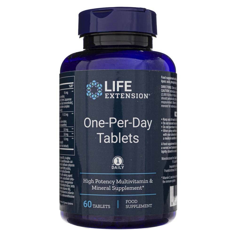 Life Extension One-Per-Day Tablets 60 tabs - Sklep Witaminki.pl