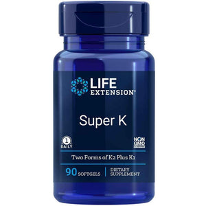 Life Extension Super K Advanced K2 Compex 90 caps - Sklep Witaminki.pl
