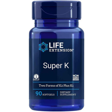 Life Extension Super K Advanced K2 Compex 90 caps - Sklep Witaminki.pl