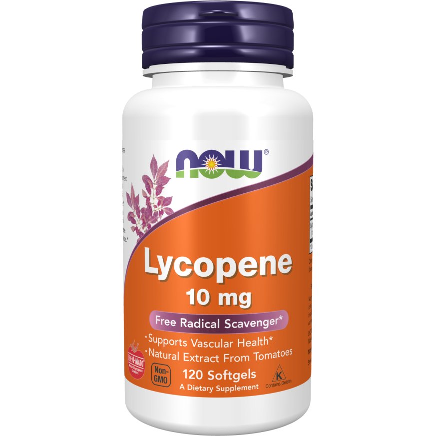 Likopen NOW Foods Lycopene 10 mg Softgels 120 softgels - Sklep Witaminki.pl