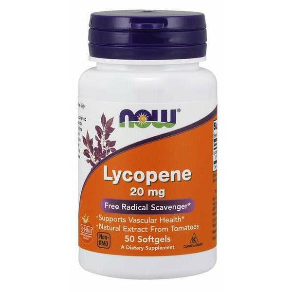 Likopen NOW Foods Lycopene 20 mg 50 softgels - Sklep Witaminki.pl