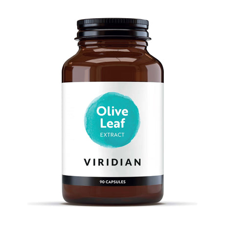 Liść Oliwny Viridian Olive Leaf Extract 90 caps - Sklep Witaminki.pl