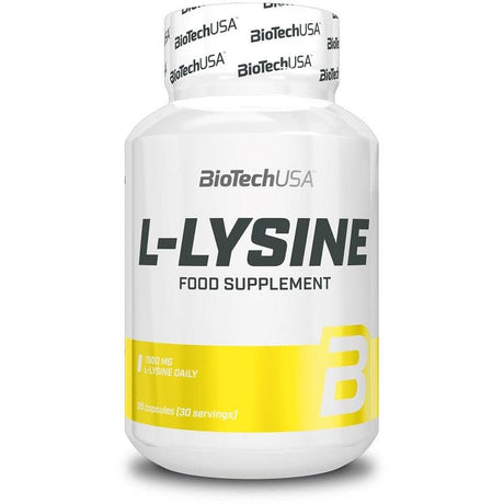 Lizyna BioTechUSA L-Lysine 90 caps - Sklep Witaminki.pl