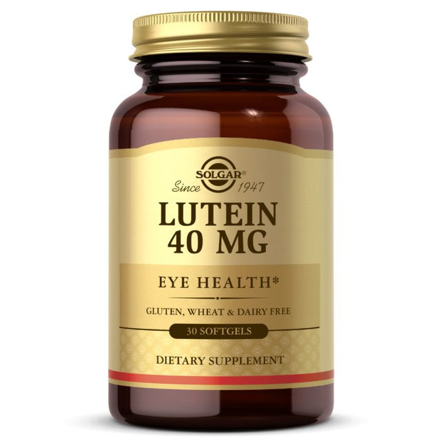 Luteina Solgar Lutein 40 mg 30 caps - Sklep Witaminki.pl