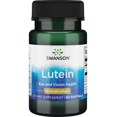 Luteina Swanson Lutein 10 mg 60 caps - Sklep Witaminki.pl