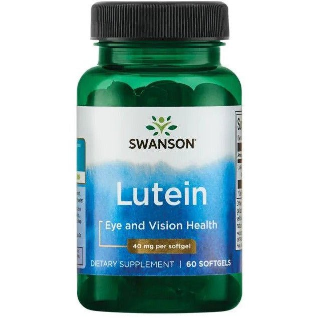 Luteina Swanson Lutein 40 mg 60 softgels - Sklep Witaminki.pl
