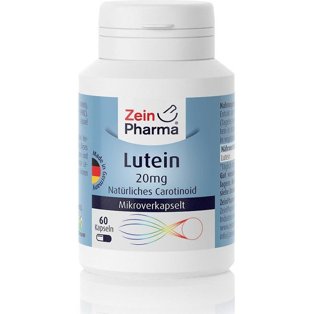 Luteina Zein Pharma Lutein 20mg 60 caps - Sklep Witaminki.pl