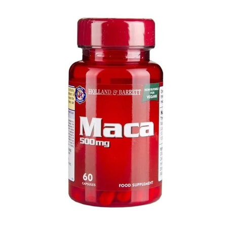 Maca Holland & Barrett Maca ekstrakt 10:1 50 mg 60 caps - Sklep Witaminki.pl