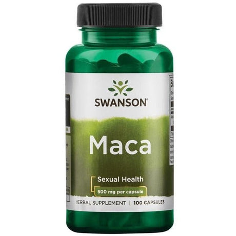 Maca Swanson Maca 500 mg 100 caps - Sklep Witaminki.pl