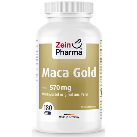Maca Zein Pharma Maca Gold 570mg 180 caps - Sklep Witaminki.pl