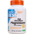 Magnez Doctor's BEST High Absorption Magnesium 100 mg 120 tabs - Sklep Witaminki.pl