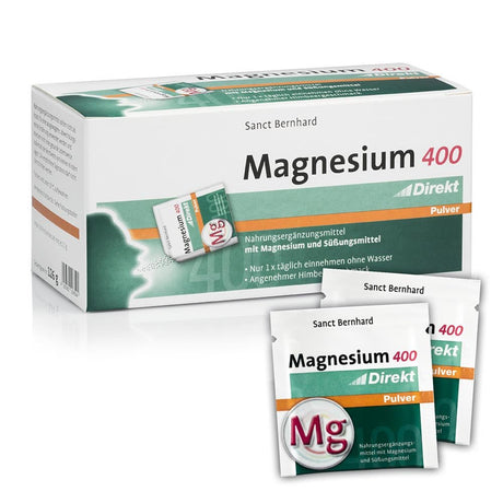 Magnez Kräuterhaus Magnesium 400 Direkt saszetki 60 packets x 2.1 g - Sklep Witaminki.pl