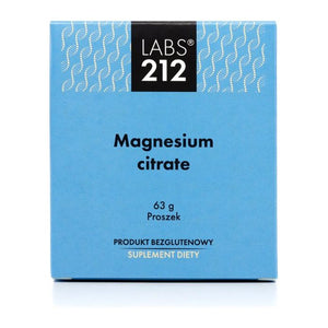 Magnez Labs212 Magnesium Citrate 63 g - Sklep Witaminki.pl