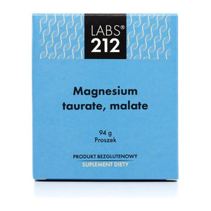 Magnez Labs212 Magnesium Taurate Malate 94 g - Sklep Witaminki.pl