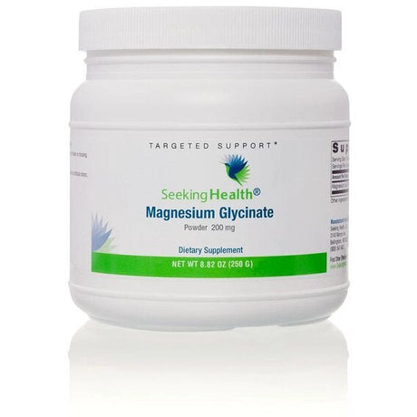 Magnez Seeking Health Magnesium Glycinate 200mg 250 g - Sklep Witaminki.pl