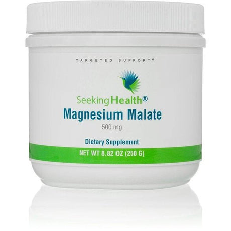 Magnez Seeking Health Magnesium Malate 500mg 250 g - Sklep Witaminki.pl