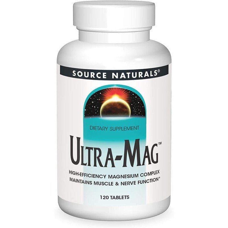 Magnez Source Naturals Ultra-Mag 120 tabs - Sklep Witaminki.pl