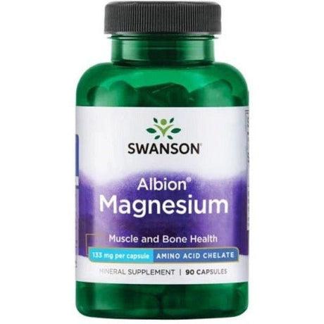 Magnez Swanson Albion Magnesium 133 mg 90 caps - Sklep Witaminki.pl