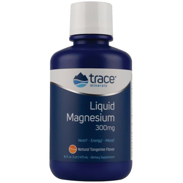 Magnez Trace Minerals Liquid Magnesium 300mg 473 ml - Sklep Witaminki.pl